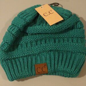 C.C Trendy Warm Chunky Soft Stretch Cable Knit Beanie Skully NWT